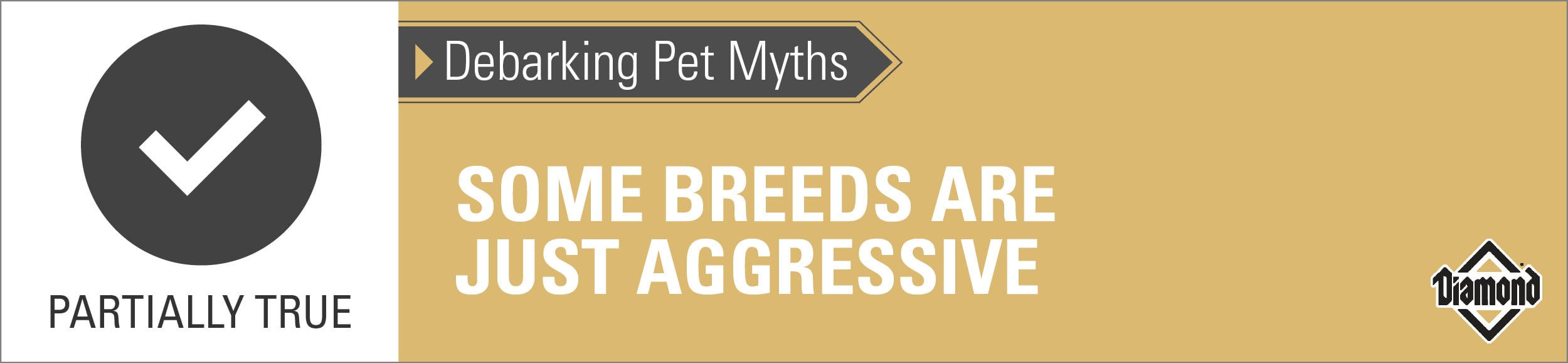 A Graphic Saying Some Breeds Are Just Aggressive | Diamond Pet Foods